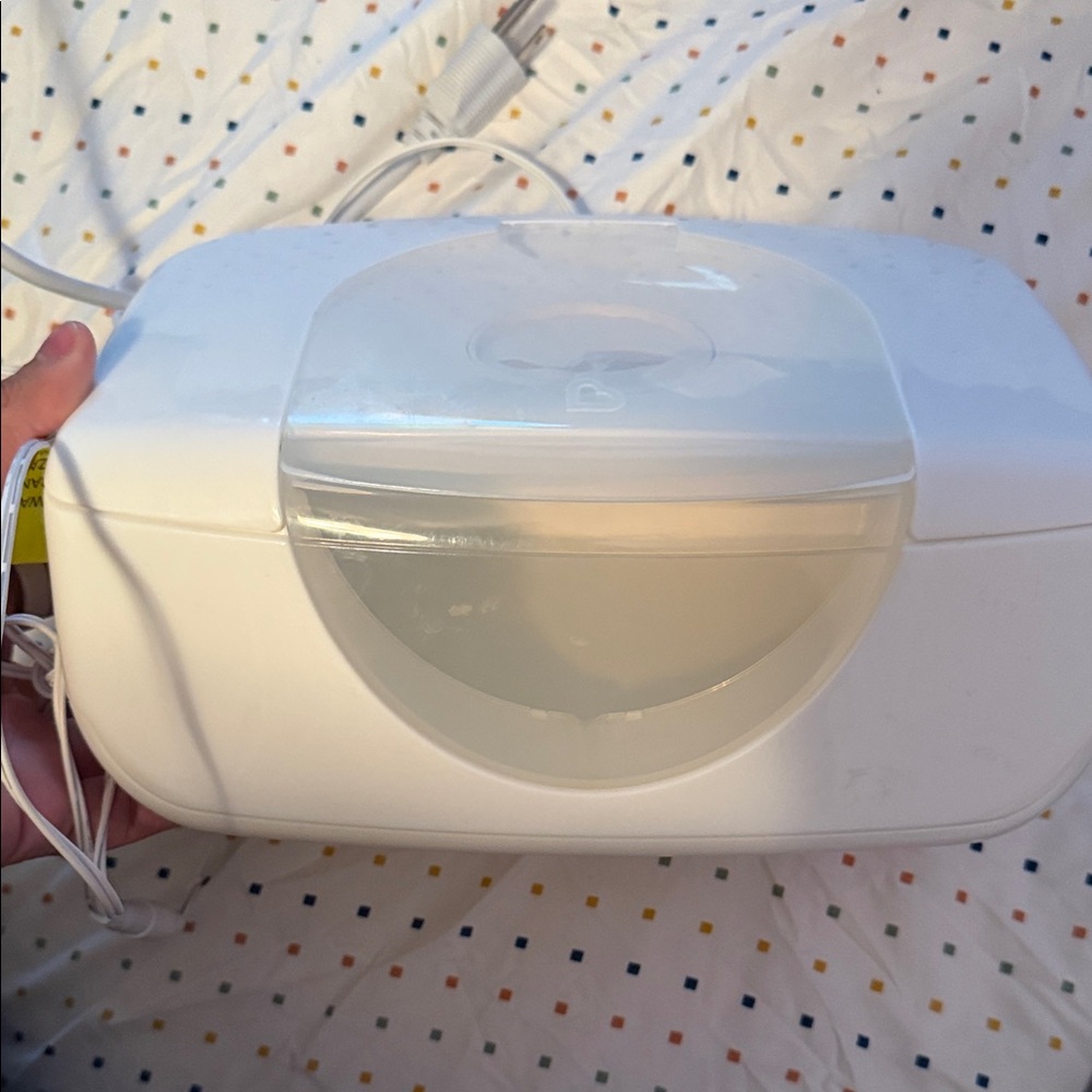 White Baby Wipe Warmer
